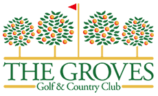 The Groves - White Lined Logo